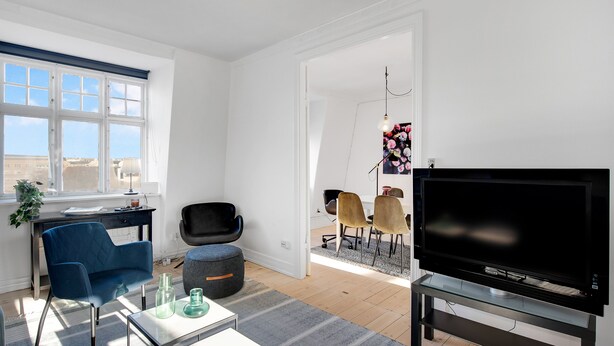 Apartment, 2 Bedrooms, Refrigerator | Dining room - Hyggelig Two-bedroom Apartment in Copenhagen Osterbro (Copenhagen)