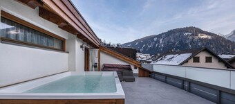 Gemütliche Ferienwohnung "Vacanze Arcobaleno - Blu" mit Blick auf die Berge