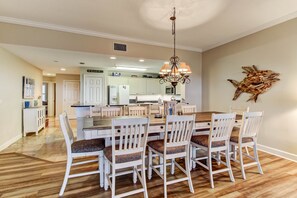 Condo, 3 Bedrooms | Dining - Ocean Park Condo Next to Fort Clinch State Park by RedAwning (Fernandina Beach)