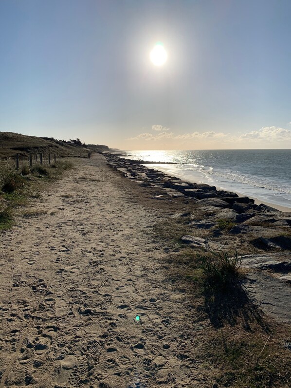 In Strandnähe, Liegestühle