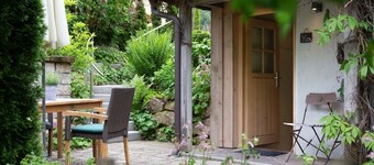 Ferienwohnung Wiesengrund für 2 Personen mit Terrasse, 46 m²