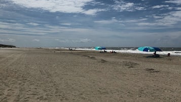 On the beach