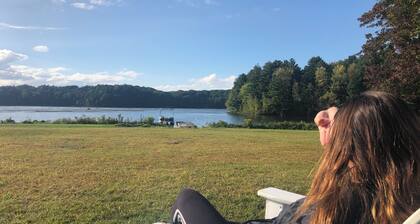 Majestic House on 23 acres with 5k feet of lakefront