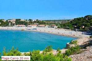Beach nearby - Pretty studio with terrace between sea and forest (Port-de-Bouc)