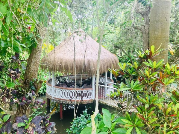 Enceinte de l’hébergement