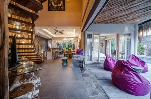 Luxury Villa | Living area | LCD TV, DVD player