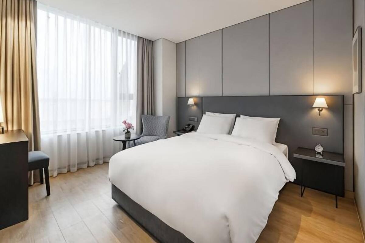 1 bedroom, WiFi (free), bed sheets