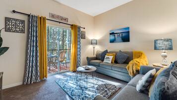 Smart TV, DVD player, ping pong, books