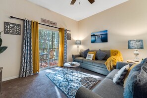 Smart TV, DVD player, ping pong, books