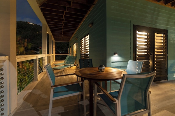 Evenings out on the verandah are especially magical