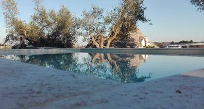 Trullo surrounded by nature with a beautiful view a stone's throw from the center