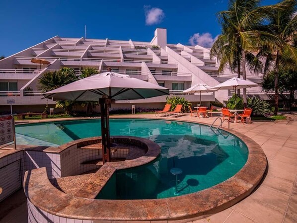 Outdoor pool - Flat com vista ao mar de Ponta Negra (Natal)