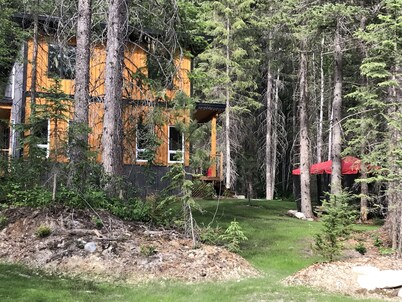 Shady forest Base camp! 2 homes, a chalet and a cabin, sleeps 8!