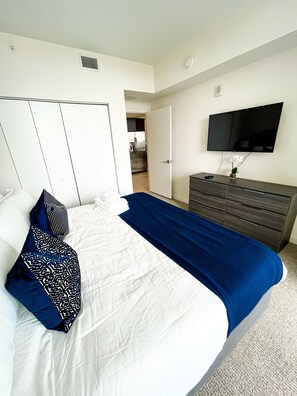 1 bedroom, iron/ironing board, free WiFi, bed sheets