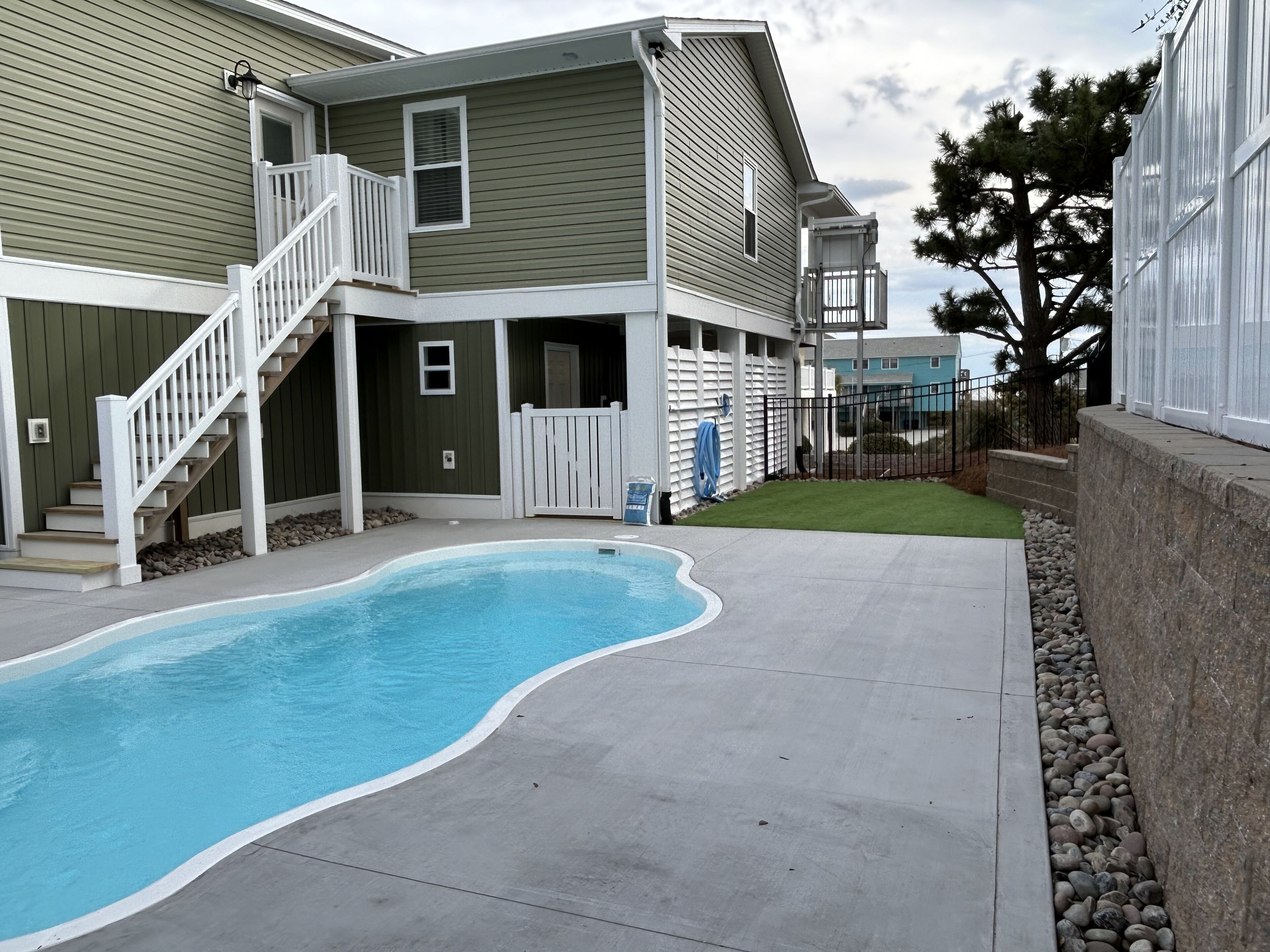 New Heated & Cooled pool