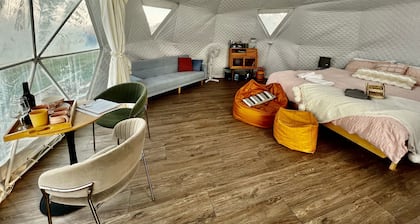 Completely off grid Glamping Domes