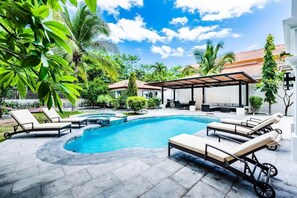 Pool - Private Beachfront Villa | Pool, Surf & Sunsets (Playa Grande)