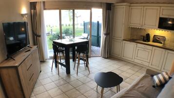 Televisie en een kantoor