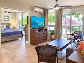 1 bedroom, free WiFi, bed sheets, wheelchair access - Maui Banyan A - 5 Min Walk to Beach, Pool, AC (Kihei)