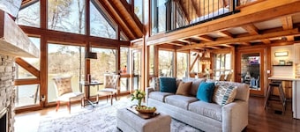 Hygge House on Lanier - the ULTIMATE lake cabin - dock, arcade, hottub, & grills