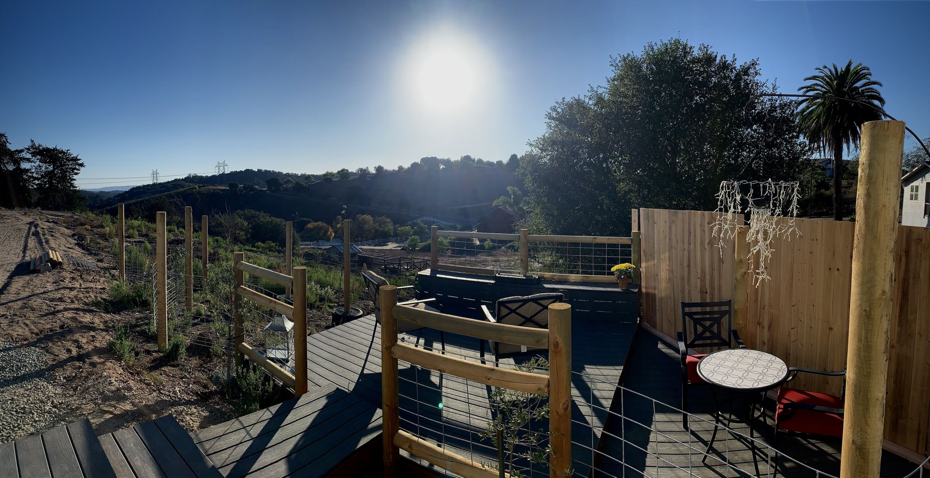 Udendørs spisemuligheder