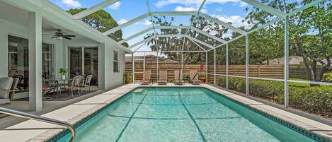 Außenpool, beheizter Pool