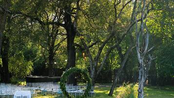 Zona para eventos al aire libre