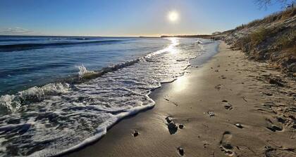 Strandvilla Baabe 23 - ĂŒberwĂ€ltigender Ausblick von "PAMIR" auf die Ostsee