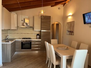 Fridge, oven, stovetop, dishwasher - Residenza Limpiddu with Pool and Sea View *****  All amenities, sea at 4 minutes (Limpiddu)