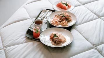 Daily continental breakfast (IDR 75000 per person)