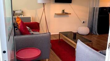 Chalet | 2 kamar tidur, setrika/meja setrika, Wi-Fi gratis, dan seprai linen