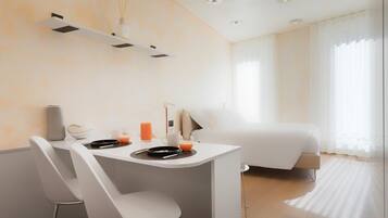 1 chambre, coffres-forts dans les chambres, fer et planche Ă repasser