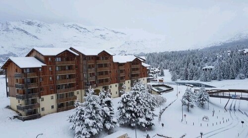 Cosy little studio at the foot of the slopes in the SuperDévoluy resort