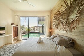 Villa, 3 Bedrooms, Smoking, Private Pool | 3 bedrooms, bed sheets - Fabulous 3BR Boho-chic Style, Umalas With Staff (Kerobokan)