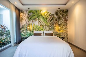 Villa, 4 Bedrooms, Smoking, Private Pool | 4 bedrooms, bed sheets