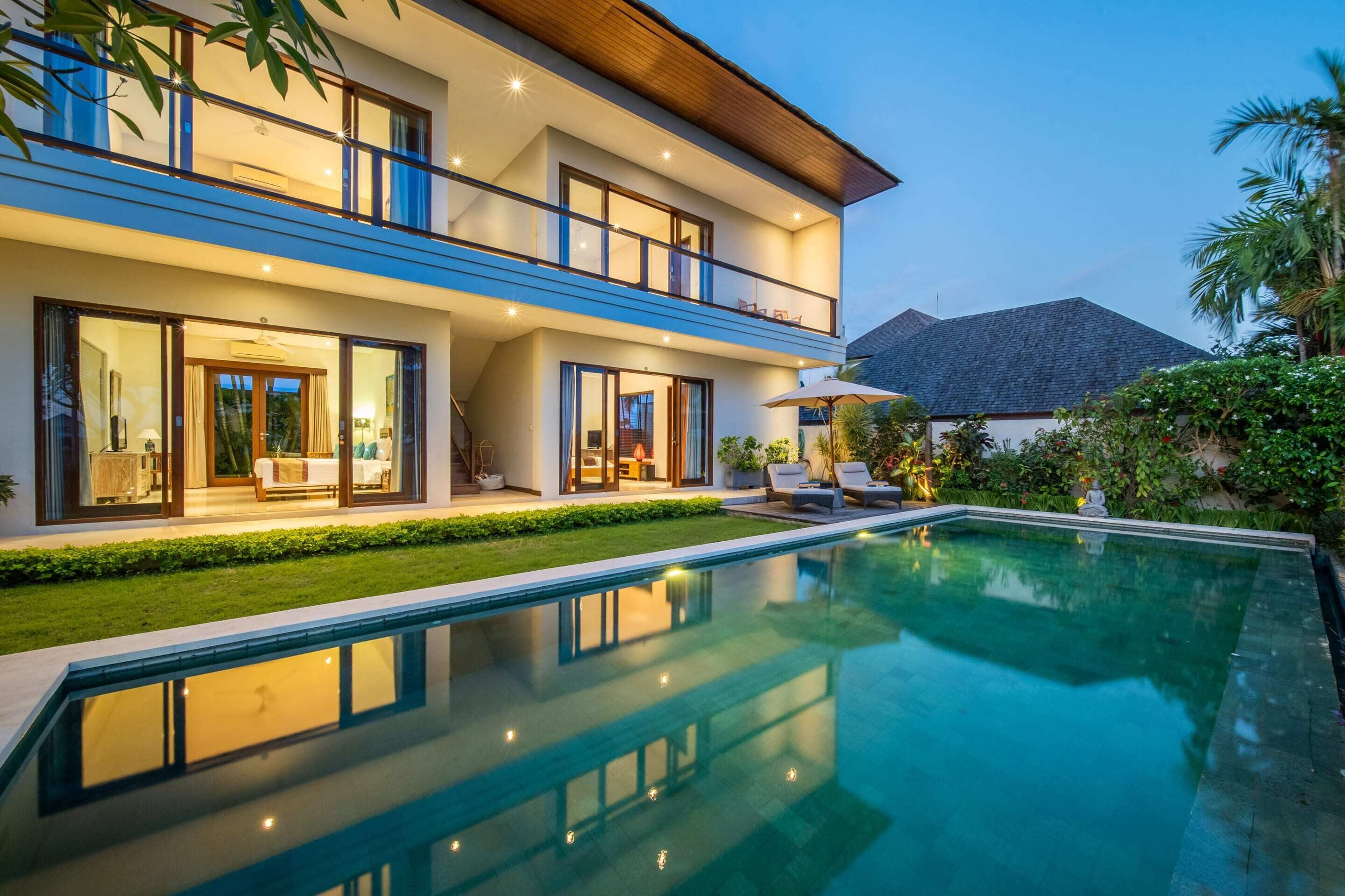 Villa, 3 chambres, piscine privée, vue piscine | Piscine