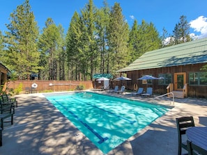 Pool - Birch Room 8 - loft room at The Inn At Mazama (Mazama)