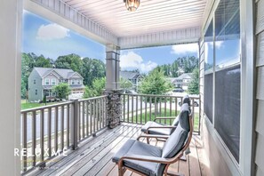 Terrace/patio - Reluxme | 4BR Home w/Backyard Near Carowinds (Charlotte)