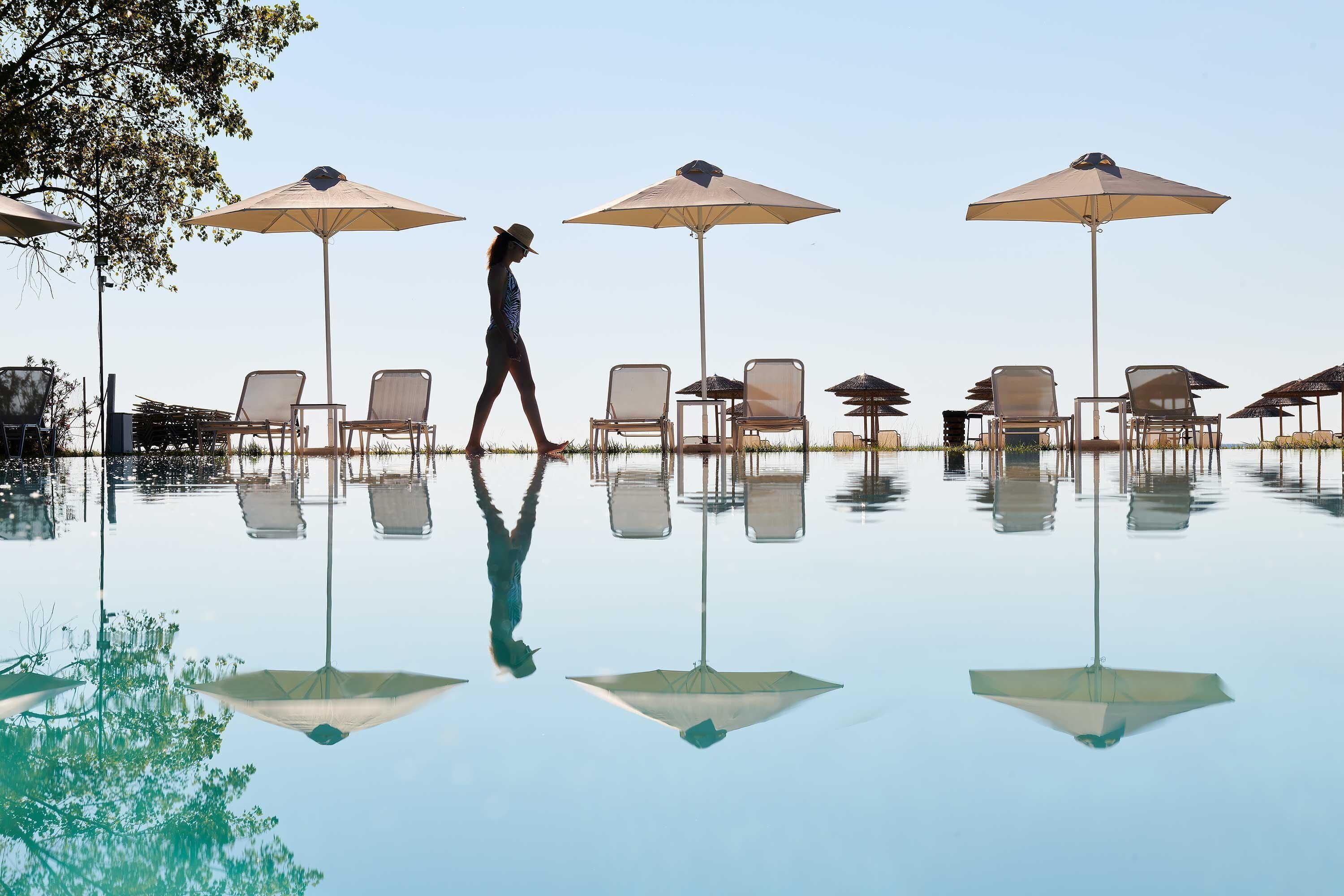 Seasonal outdoor pool