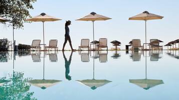Seasonal outdoor pool