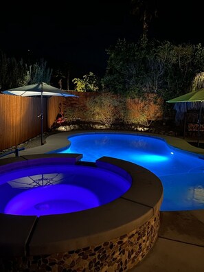 Außenpool, beheizter Pool