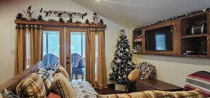 スマートテレビ、書庫、ステレオ