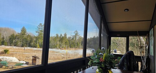 ADK Rustic Private Chalet Viewing Two Ponds / Forest 5.3 miles To Gore Mountain