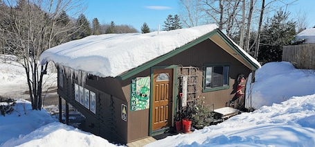Exterior. ADK Rustic Private Chalet Viewing Two Ponds / Forest 5.3 miles To Gore Mountain
