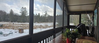 ADK Rustic Private Chalet Viewing Two Ponds / Forest 5.3 miles To Gore Mountain