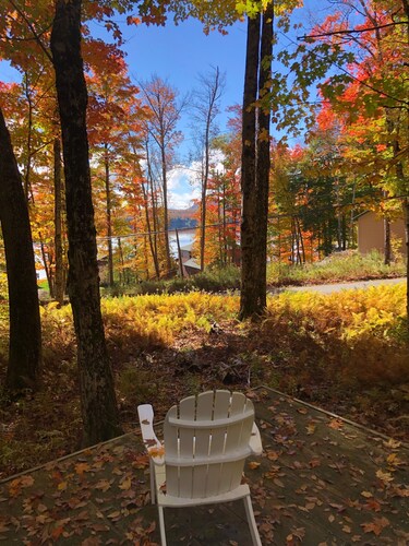 Cozy Chalet with First Lake access just minutes from town.  Great Location