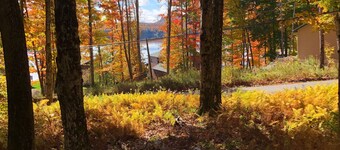 Cozy Chalet with First Lake access just minutes from town.  Great Location