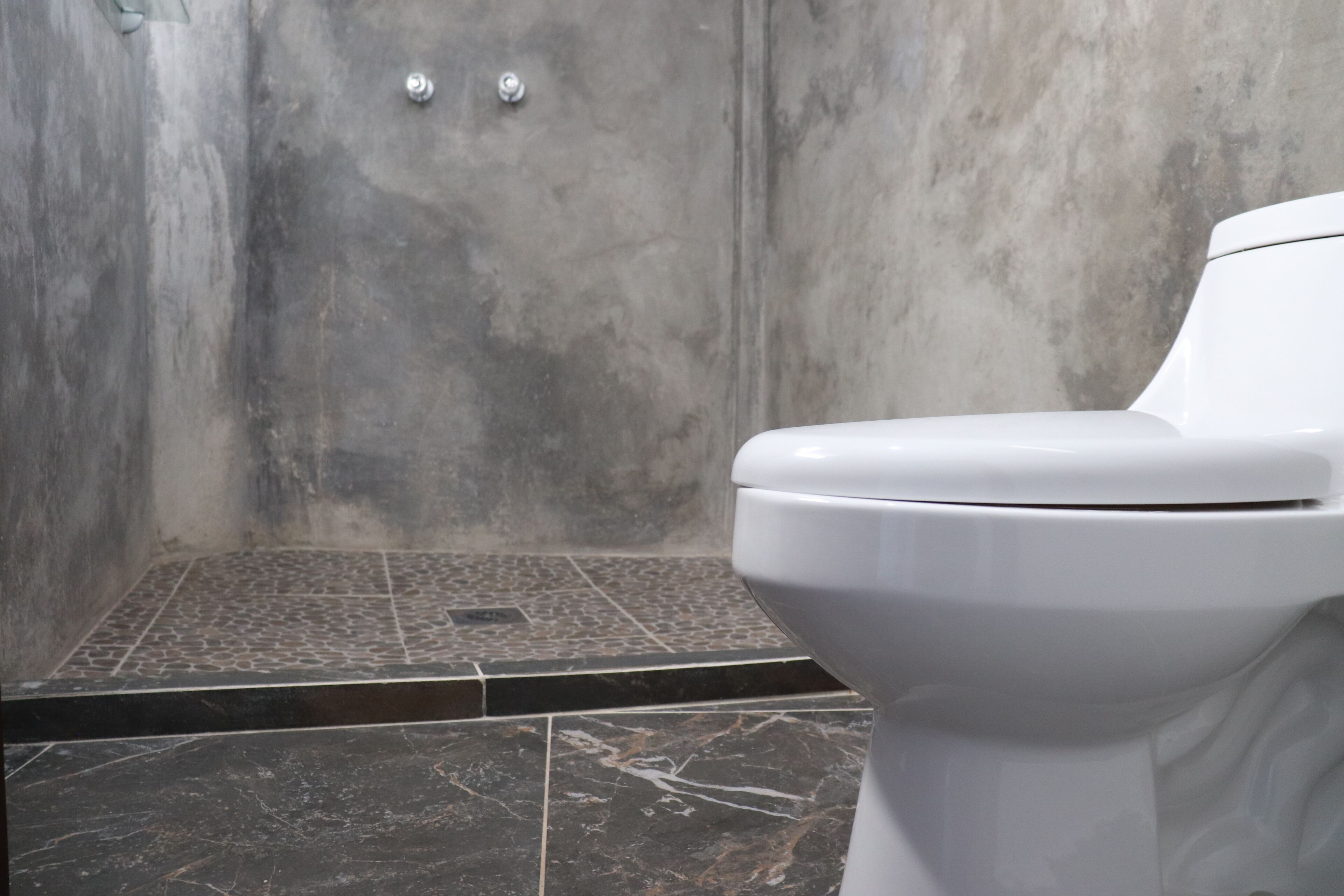 quadruple room, 2 double beds | bathroom | shower, free toiletries, towels, soap