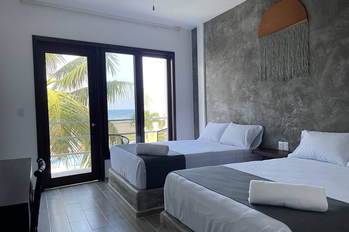 Family Double Room | Desk, iron/ironing board (on request), free WiFi, bed sheets