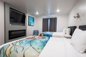 3 slaapkamers, een strijkplank/strijkijzer, reisbedje, wifi